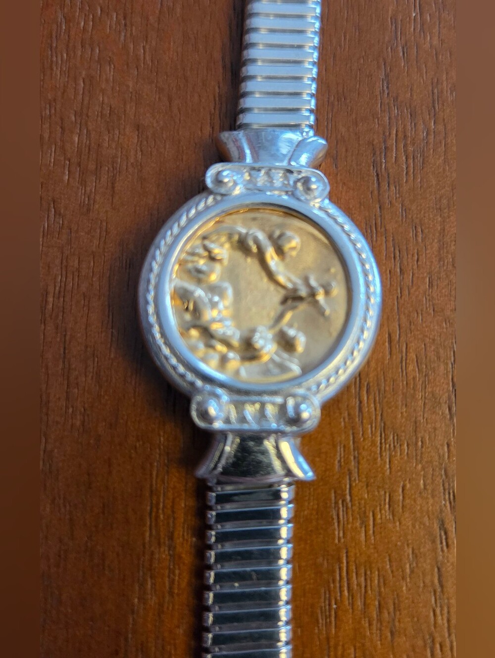 BN Tagliamonte Silver And 18k Gold-plate Bracelet